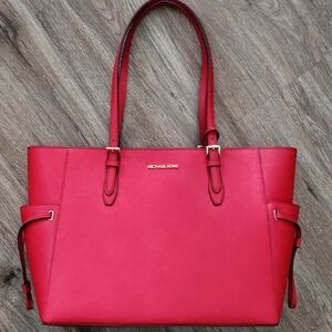Michael Kors Vibrant Red Tote